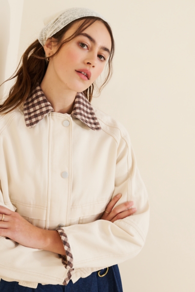 The Lexie Cropped Workwear Jacket | Nuuly