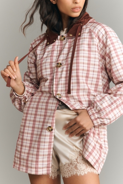 Reversible Hooded Trench Coat | Nuuly