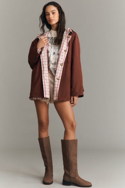 Reversible Hooded Trench Coat | Nuuly
