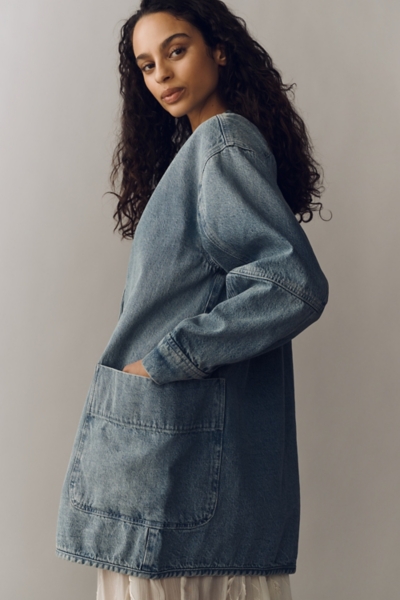 Mid-Length Denim Chore Jacket | Nuuly