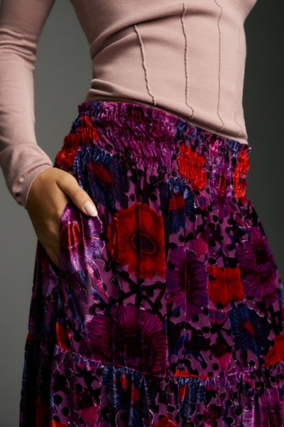 The Somerset Maxi Skirt: Nina Pace Velvet Edition | Nuuly