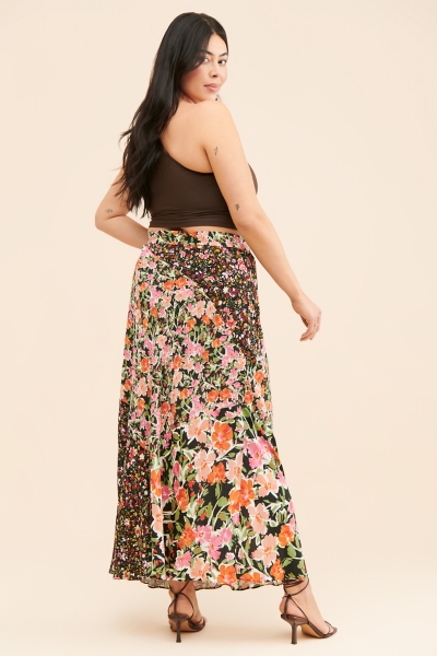 Georgia Printed Midi Skirt | Nuuly