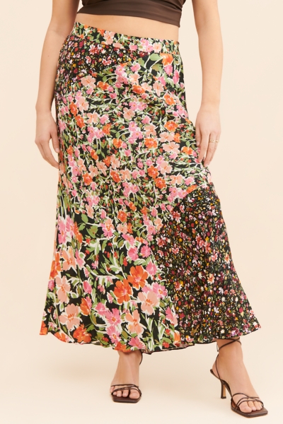 Georgia Printed Midi Skirt | Nuuly