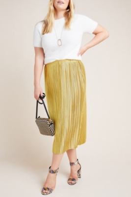 miele floral midi skirt