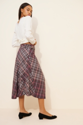 【NOT CONVENTIONAL】wrap layered skirt notconventional wrap layered skirt