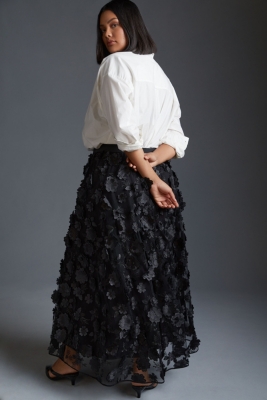 Floral Tulle Maxi Skirt | Nuuly