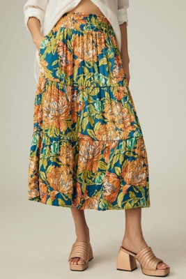 23年　FOXEY Somerset Skirt 43576 サマーセット　現行 FOXEY SOMERSET Skirt, Summer Set, Flare