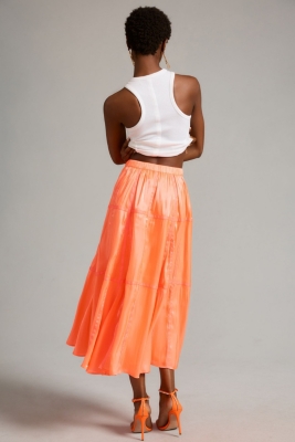 YUTHENTIC ♥ Parachute Big Pocket A-Line Long Skirt Amazon.com: Long Cotton Parachute Skirt : Clothing, Shoes