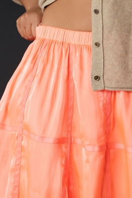★2023SS新作★EXPIRED GIRL★Parachute Maxi Skirt Lizzie Parachute Maxi Skirt | Free People