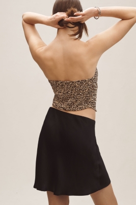 Mesh-Stitch Sleeveless Cardigan Sweater