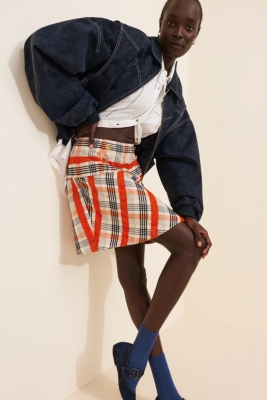The Tommie Cap-Sleeve Smocked Front-Zip Shirt Dress: Linen Mini Edition