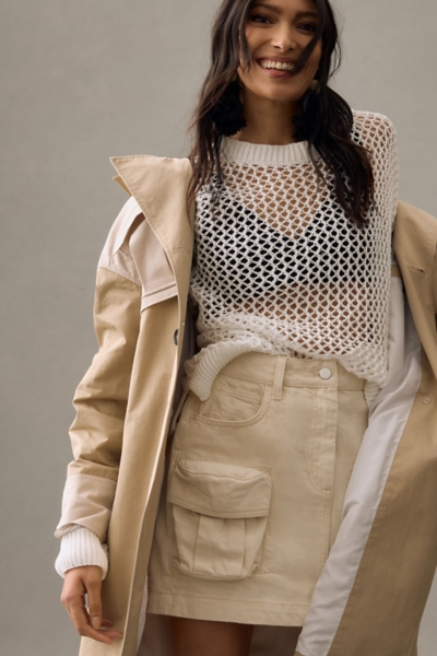 Denim Cargo Mini Skirt | Nuuly
