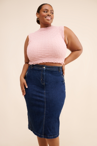 Denim Pencil Skirt | Nuuly
