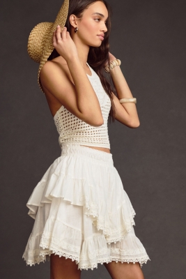 Ruffle Layered Mini Skirt | Nuuly