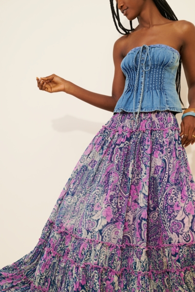 maxi dress peach color Victoria