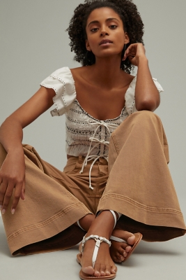 High-Rise Wide-Leg Jeans