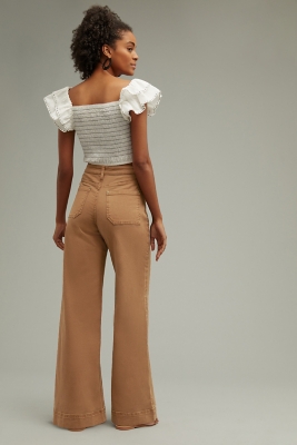 High-Rise Wide-Leg Jeans