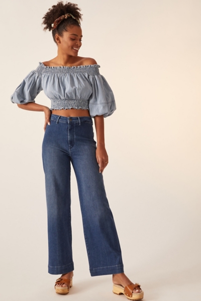 The Skipper High-Rise Wide-Leg Jeans | Nuuly