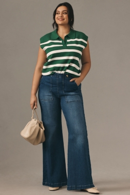The Kit High-Rise Wide-Leg Utility Trouser Jeans | Nuuly