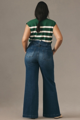 The Kit High-Rise Wide-Leg Utility Trouser Jeans | Nuuly