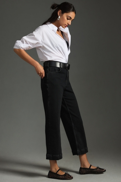 The Skipper High-Rise Crop Wide-Leg Jeans | Nuuly