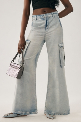 パンツ・ボトムスその他 HUECLOSET Peach Balloon Carpenter Pants Collet Carpenter Denim Pant - White Cap | Billabong