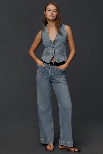 The Colette Full Length Wide Leg Jeans | Nuuly