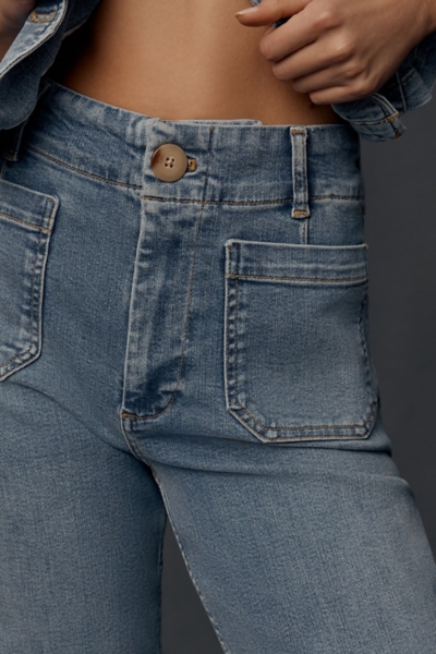 The Colette Full Length Wide Leg Jeans | Nuuly