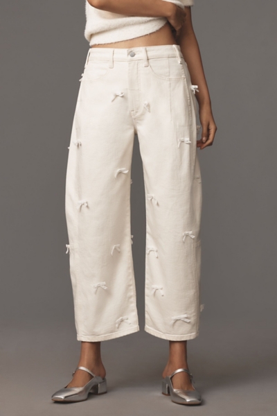 Heritage Curve High-Rise Tapered Jeans: Bow Editio | Nuuly