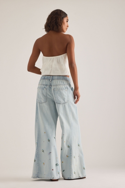 Ditsy Pull-On Adi Mid Rise Jeans | Nuuly