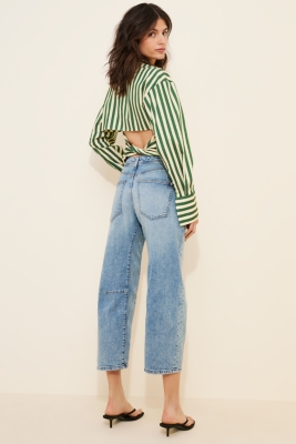 The Millie Low-Slung Barrel Jeans