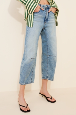 The Millie Low-Slung Barrel Jeans