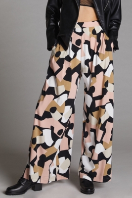 Abstract Wide-Leg Pants | Nuuly