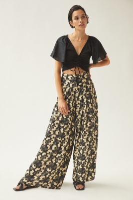 パンツ calmlence SINGLE PLEATED WIDE PANTS 24aw calmlence / Single Pleated Wide Pants (Navy Stripe) | twelve