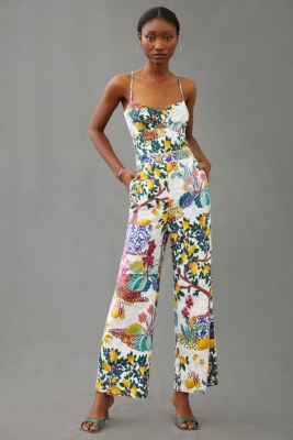 Cutout Floral Jumpsuit Nuuly