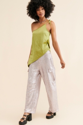 Sequin Cargo Pants | Nuuly