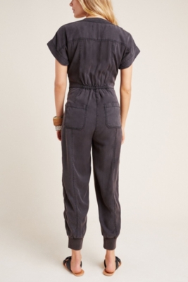 Utility jogger jumpsuit top
