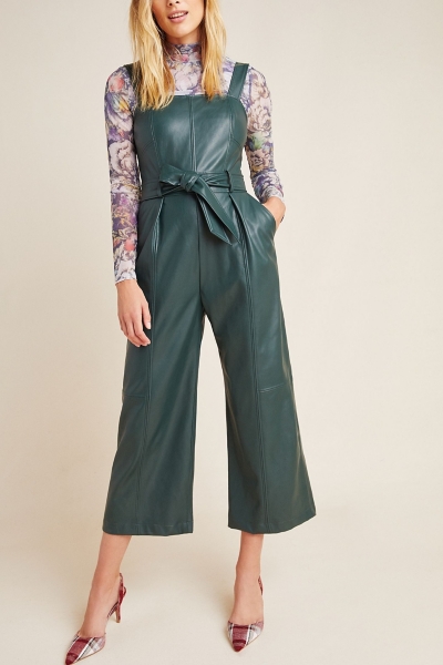 Samira Vegan Leather Jumpsuit | Nuuly