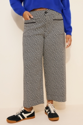 Corduroy Crop Wide Colette Pants