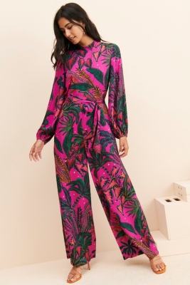 Lantern sleeve jumpsuit deals