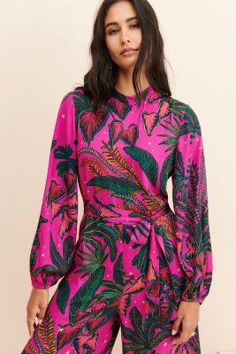 Lantern Sleeve Jumpsuit Nuuly