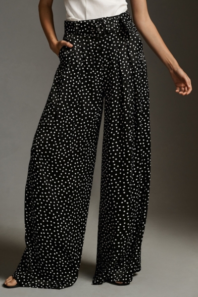 The Avery Pleated Wide-Leg Trousers: Printed Editi | Nuuly
