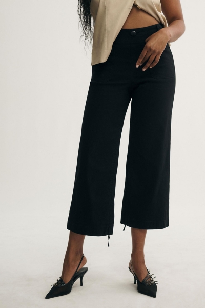ヌル The Adaptive Colette Cropped Wide-Leg Pants | Nuuly