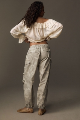 Printed Camo Parachute Pants | Nuuly