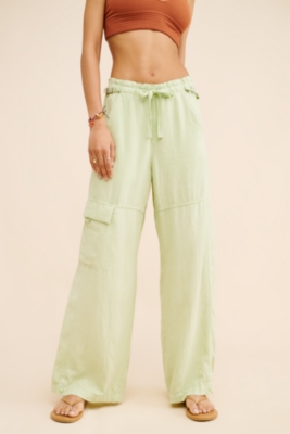 808 Linen Beach Cargo Pants