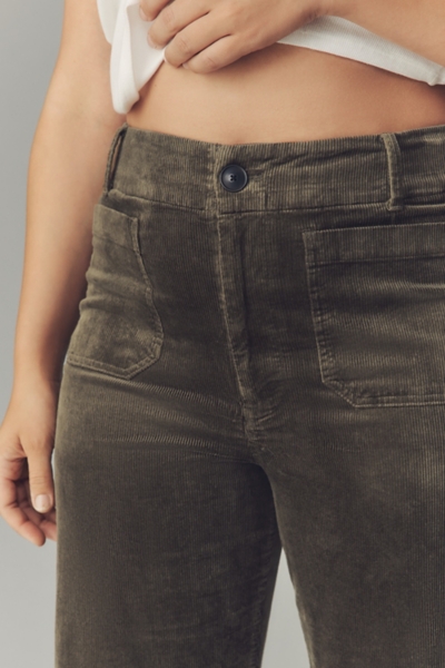 The Colette Corduroy Full-Length Wide-Leg Pants | Nuuly