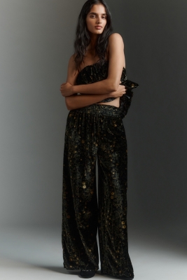 The Tilda Sequin Maxi Slip Skirt