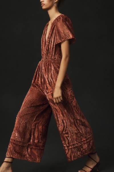 The Somerset Jumpsuit: Velvet Burnout Edition | Nuuly