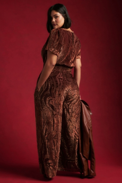 The Somerset Jumpsuit: Velvet Burnout Edition | Nuuly