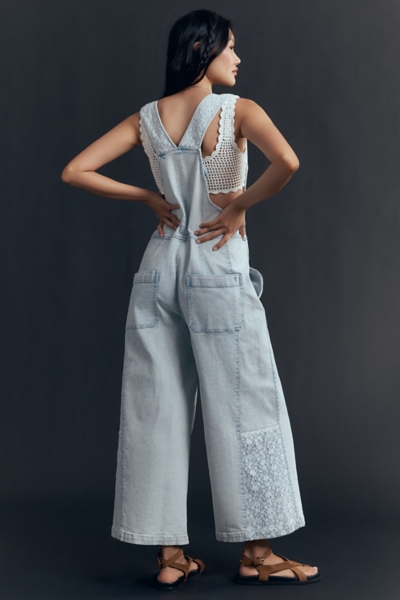 Front-Zip Wide-Leg Overalls | Nuuly